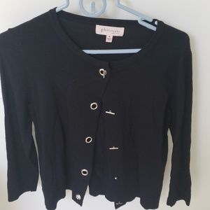 Philosophy Black cardigan